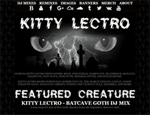 Tablet Screenshot of kittylectro.com